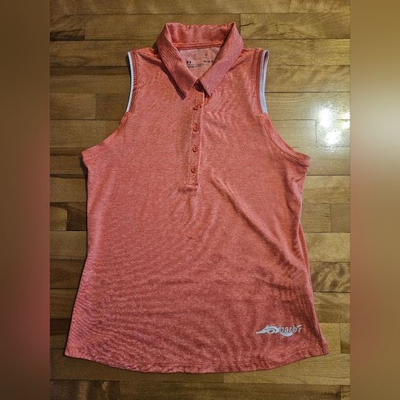 Under Armour Tops - Underarmour Size M Collared Sleeveless Tank